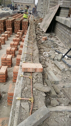 寶雞長樂塬在建景區噴霧造景工程施工案例解析